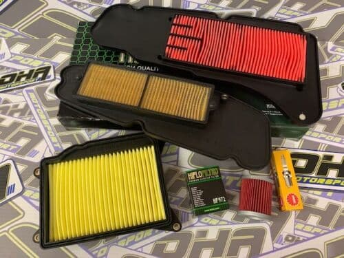 thumbnail image 2 of LOPOR Round Air Filter For Yamaha Majesty 400 YP400 (2004-2014) & X-Max 400 (2013-2020) 2 of 6