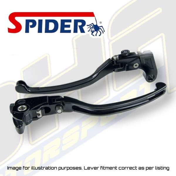 SPIDER Folding Race Brake / Clutch Levers for Suzuki GSXR600 2006-2019
