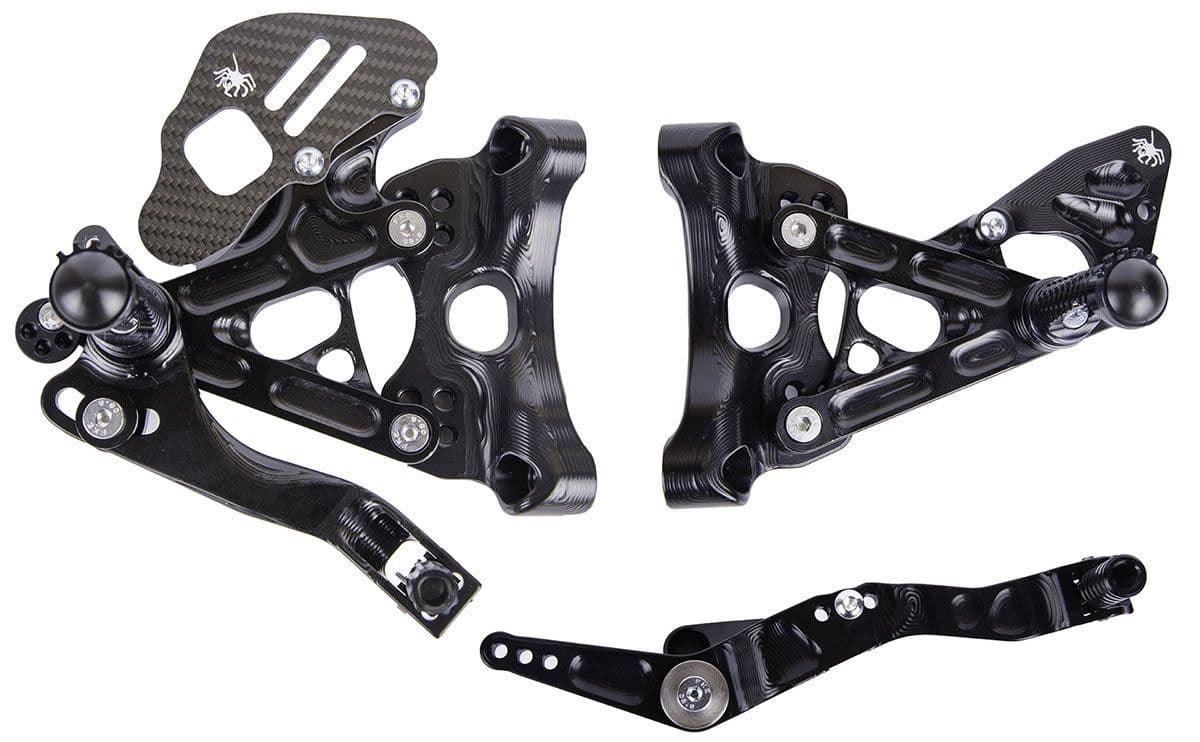 SPIDER Rearsets for BMW S1000RR 2019-2023