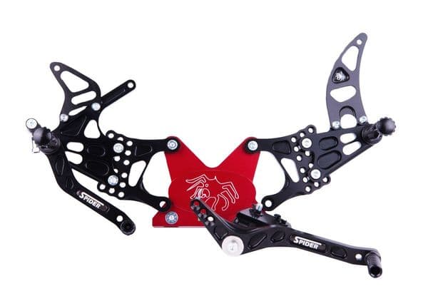 SPIDER Rearsets for Yamaha YZF R6 2006-2016