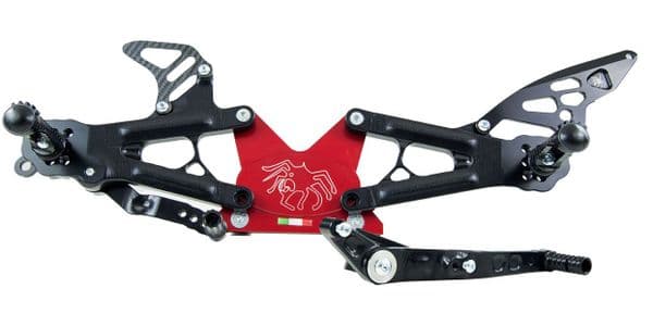 SPIDER Rearsets for Yamaha YZF R6 2017-2023