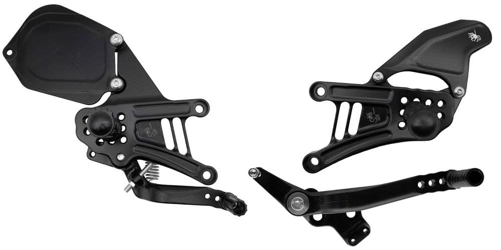 SPIDER Rearsets for Yamaha YZF R9 2025- WSS Edition