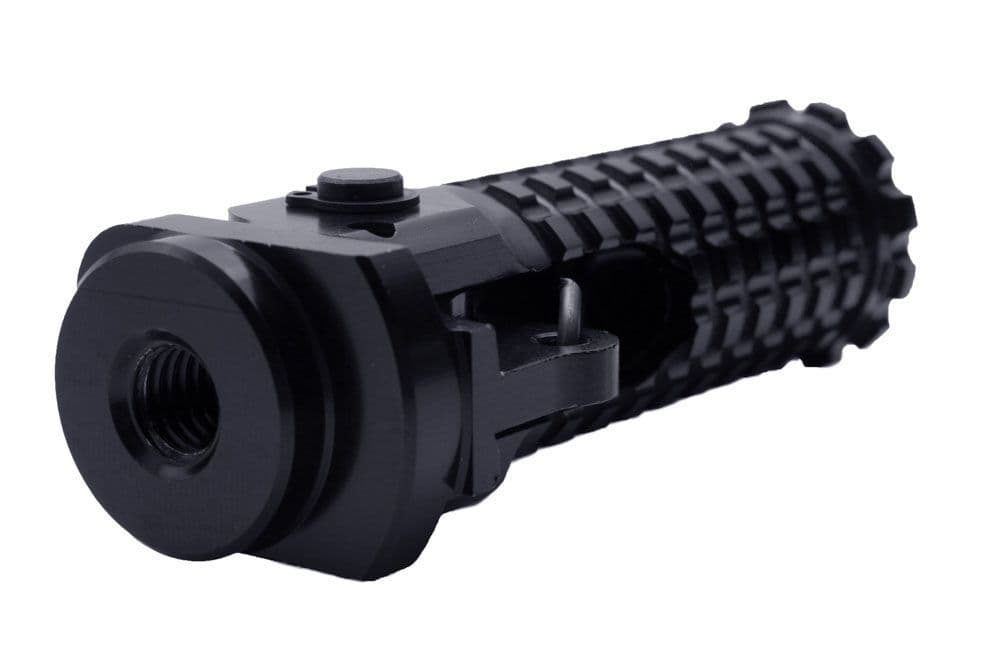 SPIDER Rearsets Replacement FOLDING Footpeg - BLACK