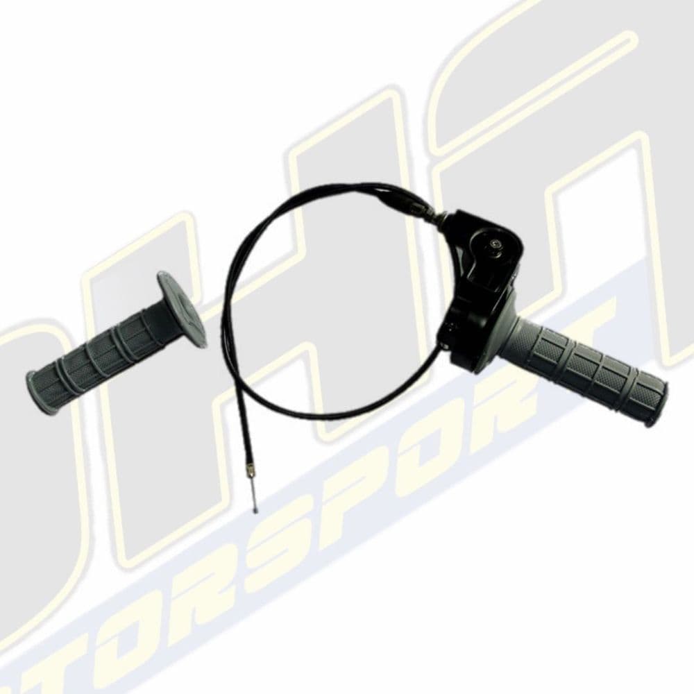 STOMP 1/4 Fast Action Alloy Throttle Assembly Kit & Grips