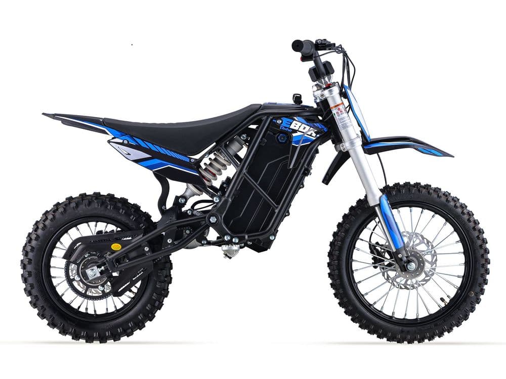 STOMP EBOX Electric MX Pit Bike Midnight Blue - Main Image
