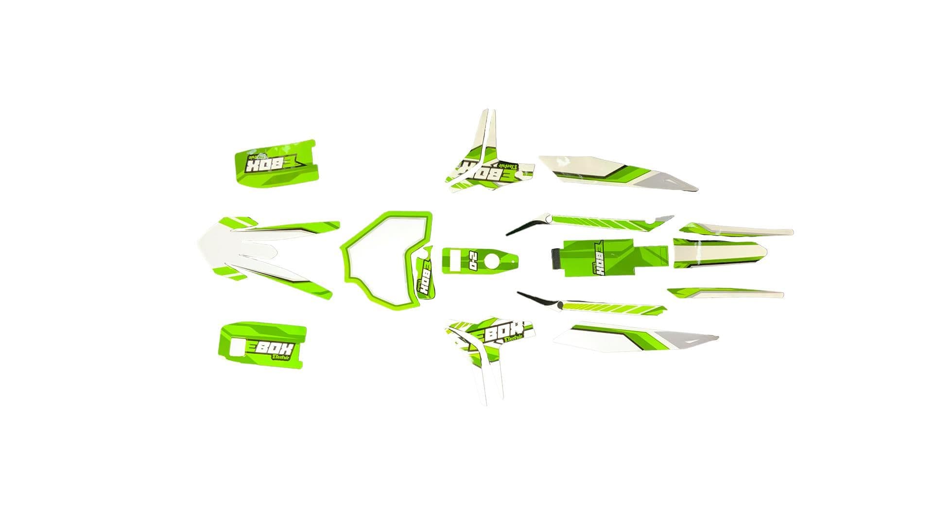 STOMP EBOX 2 0 Graphics / Sticker Kit - Green
