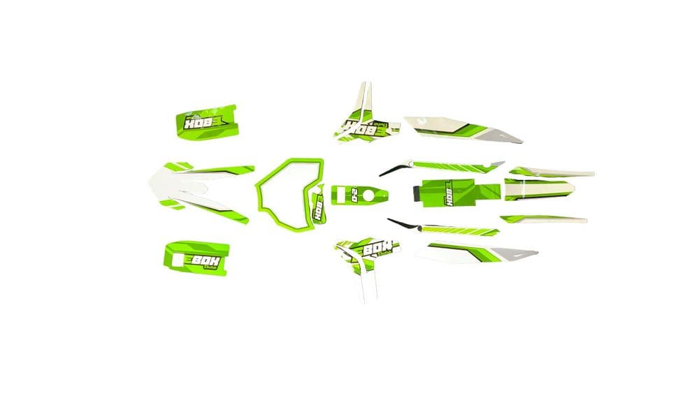 STOMP EBOX 2.0 Graphics / Sticker Kit - Green