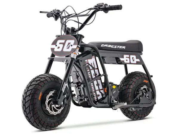 STOMP EBOX Dragstar 60 Electric Mini Bike - BLACK