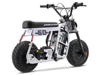 STOMP EBOX Dragstar 60 Electric Mini Bike - WHITE