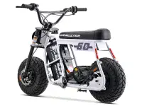 STOMP EBOX Dragstar 60 Electric Mini Bike - WHITE
