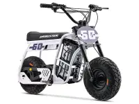 STOMP EBOX Dragstar 60 Electric Mini Bike - WHITE