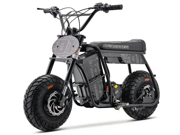 STOMP EBOX Dragstar 60R Electric Mini Bike - BLACK