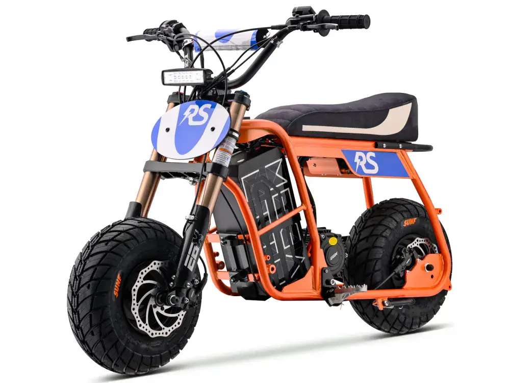 STOMP EBOX Dragstar 72 RS Electric Mini Bike - ORANGE