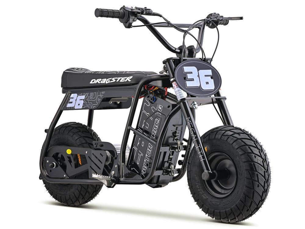 STOMP EBOX Dragstar Electric Mini Bike - Black SM