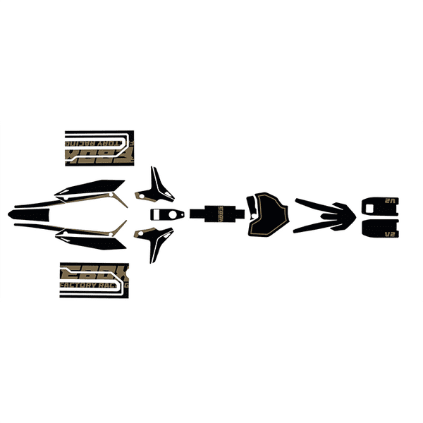 STOMP EBOX V2 Graphics / Sticker Kit - BLACK