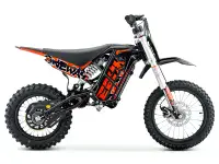 STOMP EBOX V3 60R Electric MX Pit Bike - ONEWAY RED