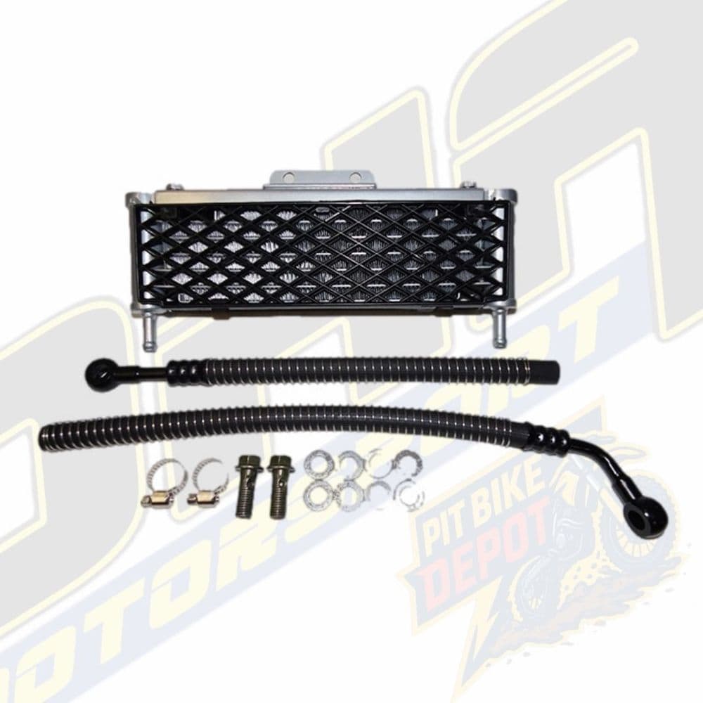 STOMP Motard CNC Oil Cooler Kit for Pit Bike - RACE SPEC