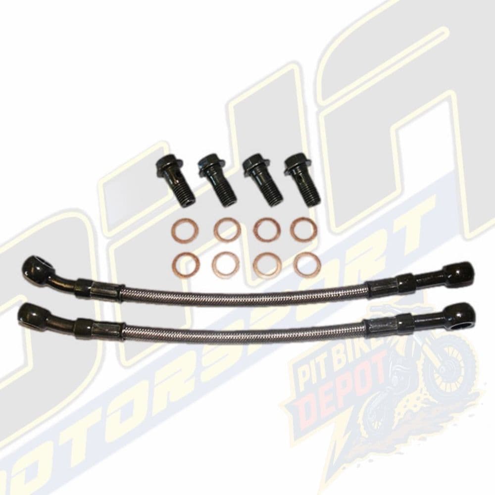 STOMP Oil Cooler Pipes & Fittings for YX140 140cc Pit Bike Engines