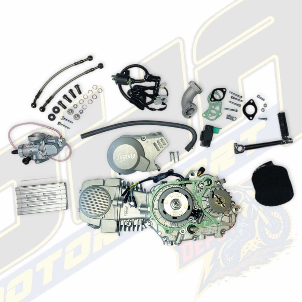 STOMP Pit Bike Engine Kit - RACE TUNED YX140 140cc with Z40 Cam & Lightweight Flywheel