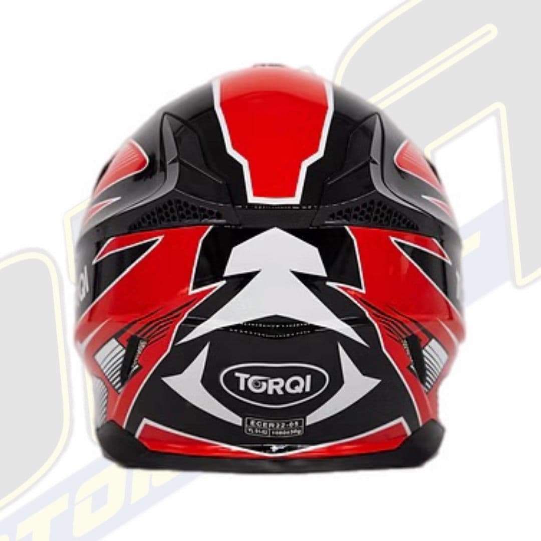Torqi Revvi Kids Youth MX Motocross / Balance Bike Helmet - RED