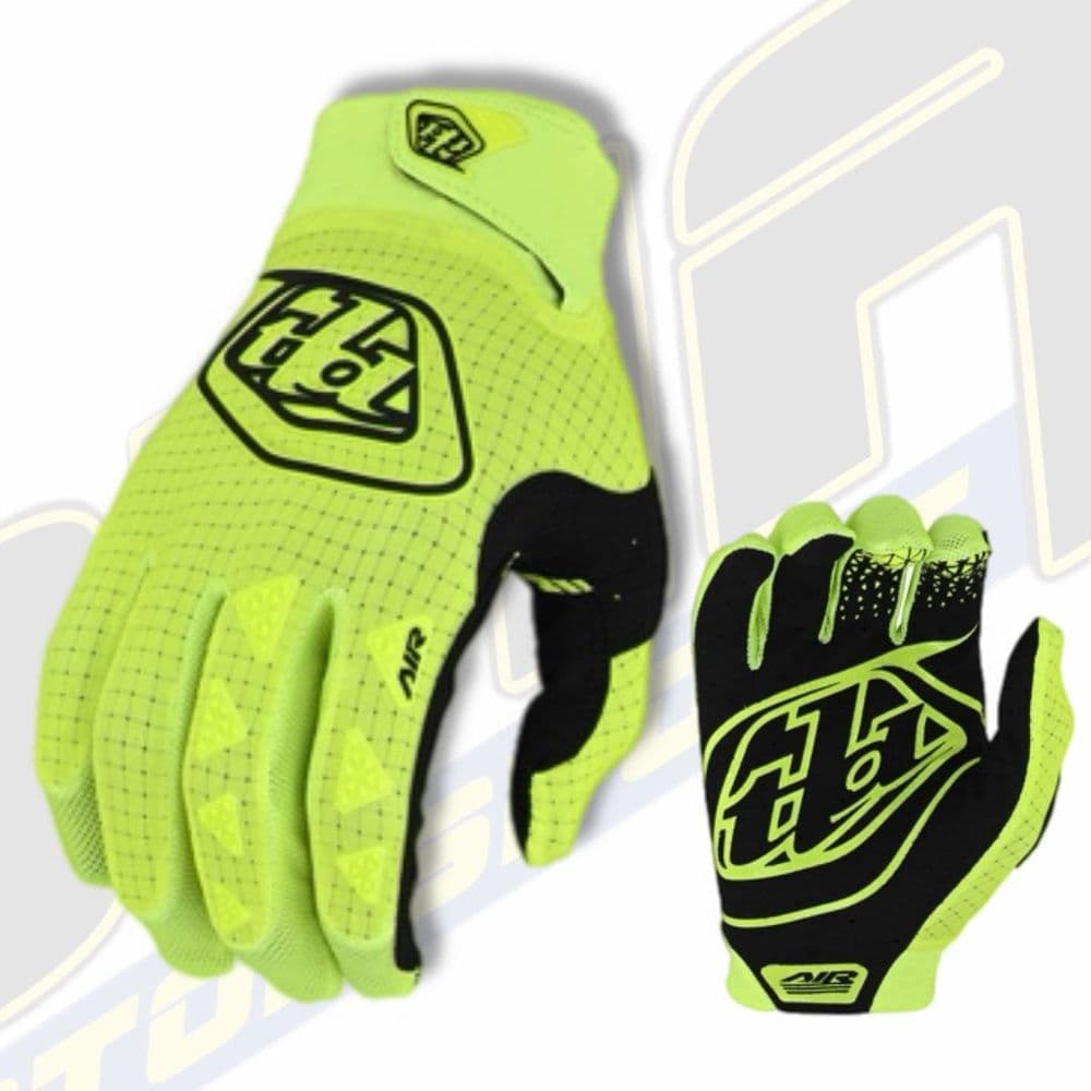 Troy Lee Designs TLD AIR Motocross Gloves - Flo Yellow