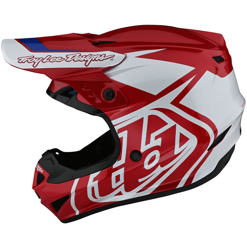 Troy Lee Designs TLD GP Motocross MX Helmet - OVERLOAD Red