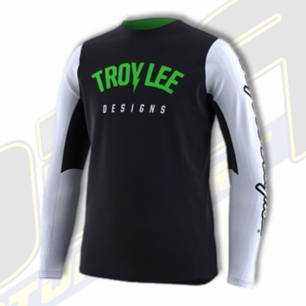 Troy Lee Designs TLD GP Pro YOUTH Boltz Jersey / Shirt  - Black / Green