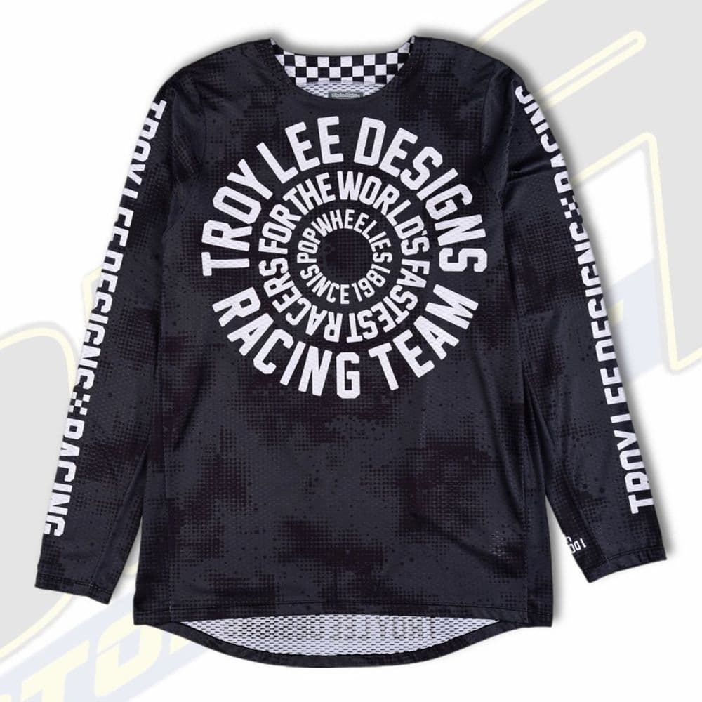 Troy Lee Designs TLD GP Pro YOUTH Carlsbad 97 Jersey / Shirt  - BLACK