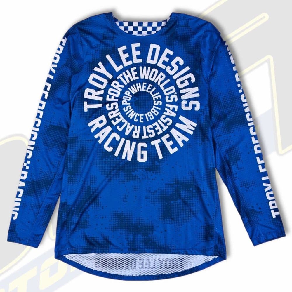 Troy Lee Designs TLD GP Pro YOUTH Carlsbad 97 Jersey / Shirt  - BLUE