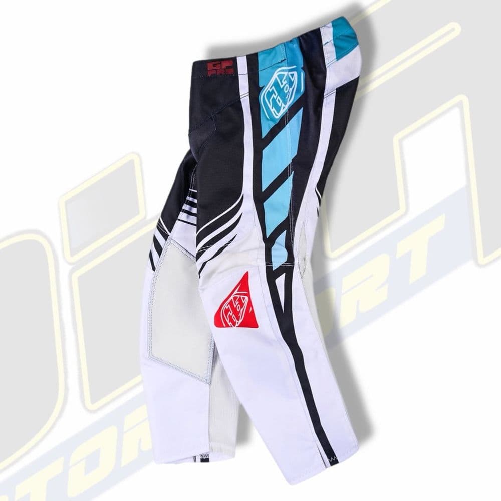 Troy Lee Designs TLD GP Pro YOUTH Wavez Pants / Trousers  - Phantom / Turquoise