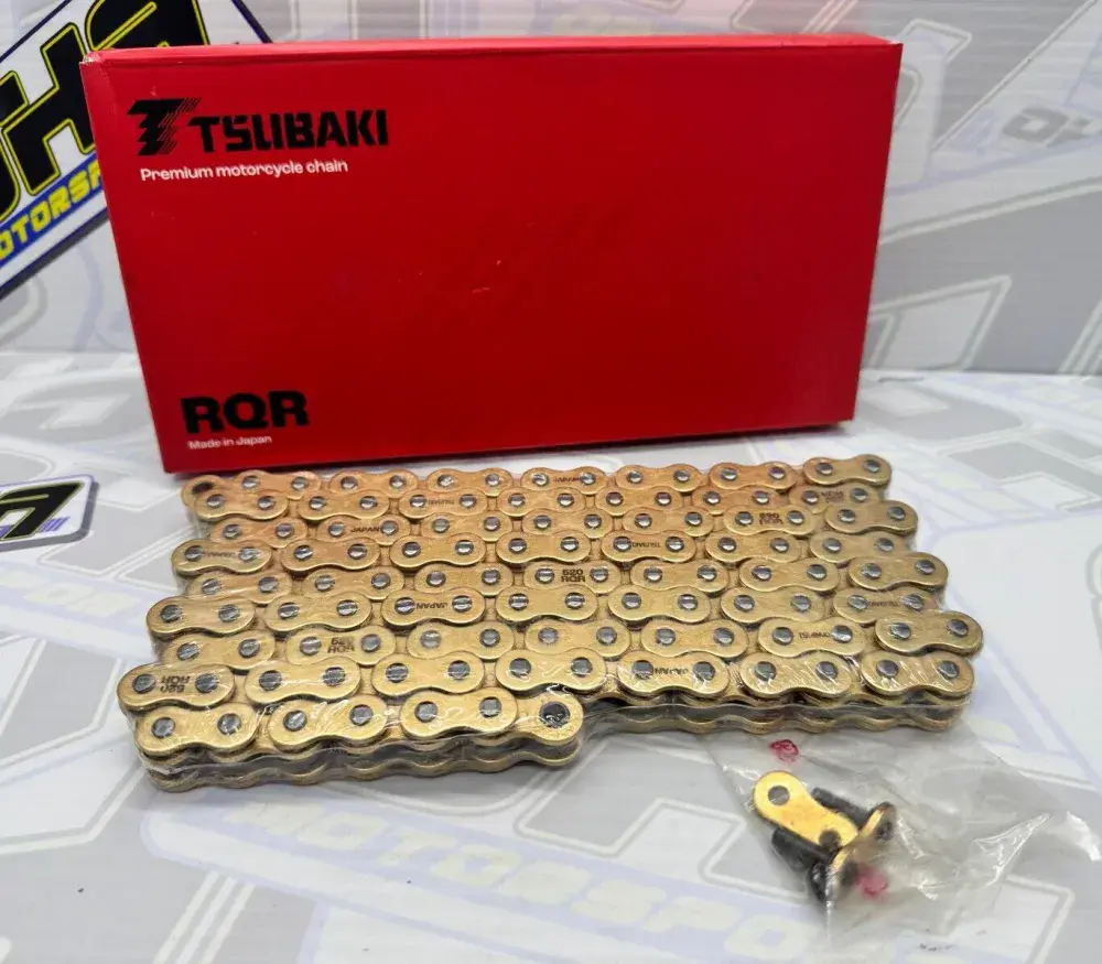 TSUBAKI RQR 520 Motorcycle Racing Race Chain - 122 Links