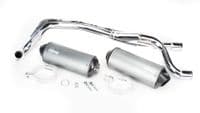 Twin Oval Exhaust System for Stomp Z3 / CRF70 Pit Bikes