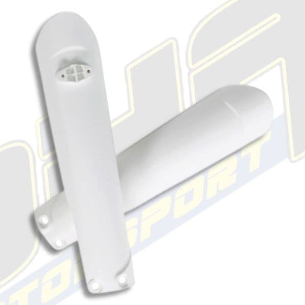 UFO Fork Guards - Gas Gas MC125 MC250 MC-F 250 350 450 2021-2023 - WHITE