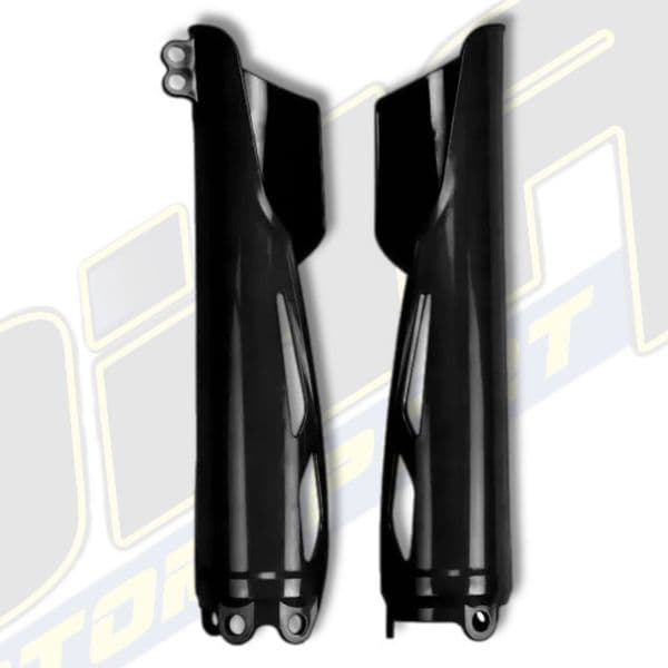 UFO Fork Guards - Honda CRF250RX CRF250 RX 2019-2025 - BLACK