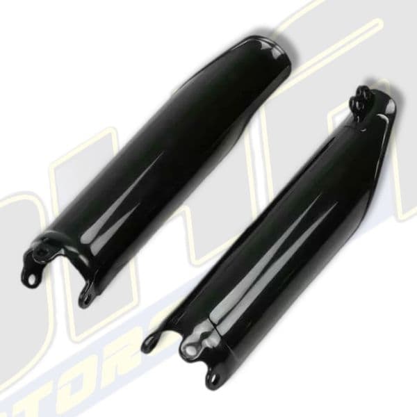UFO Fork Guards - Honda CRF450R CRF450 R 2019-2022 - BLACK
