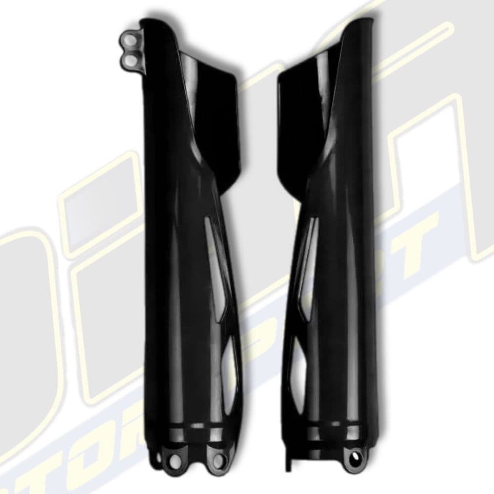 UFO Fork Guards - Honda CRF450RX CRF450 RX 2019-2025 - BLACK