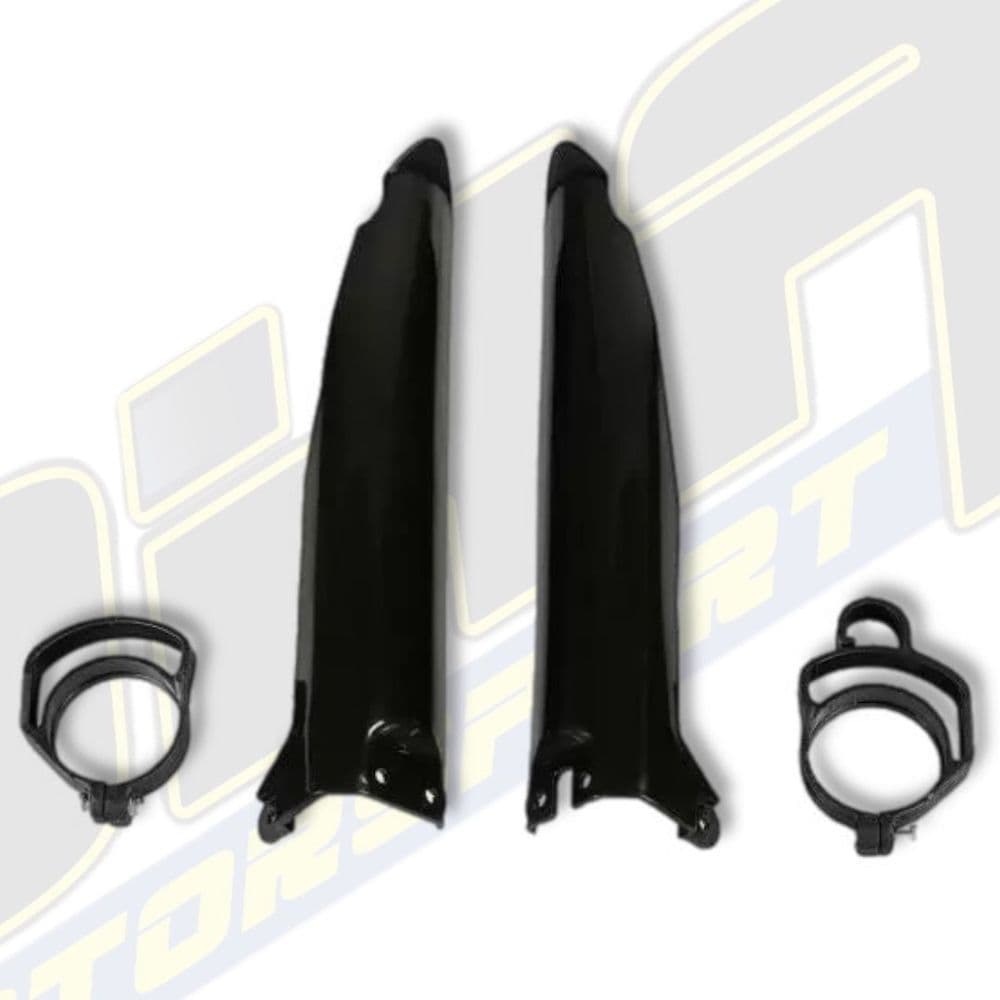 UFO Fork Guards - Kawasaki KX250 1996-2003 - BLACK