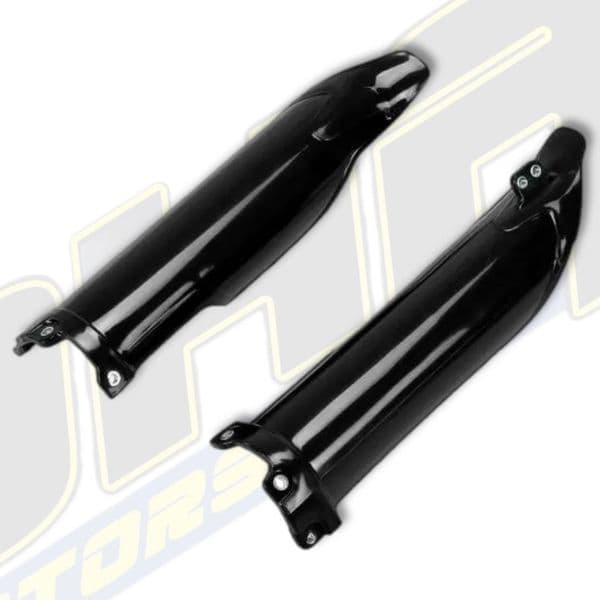 UFO Fork Guards - Kawasaki KX250F KXF250 2009-2025 - BLACK