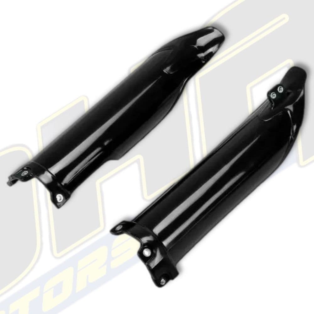 UFO Fork Guards - Kawasaki KX450F KXF450 2009-2025 - BLACK
