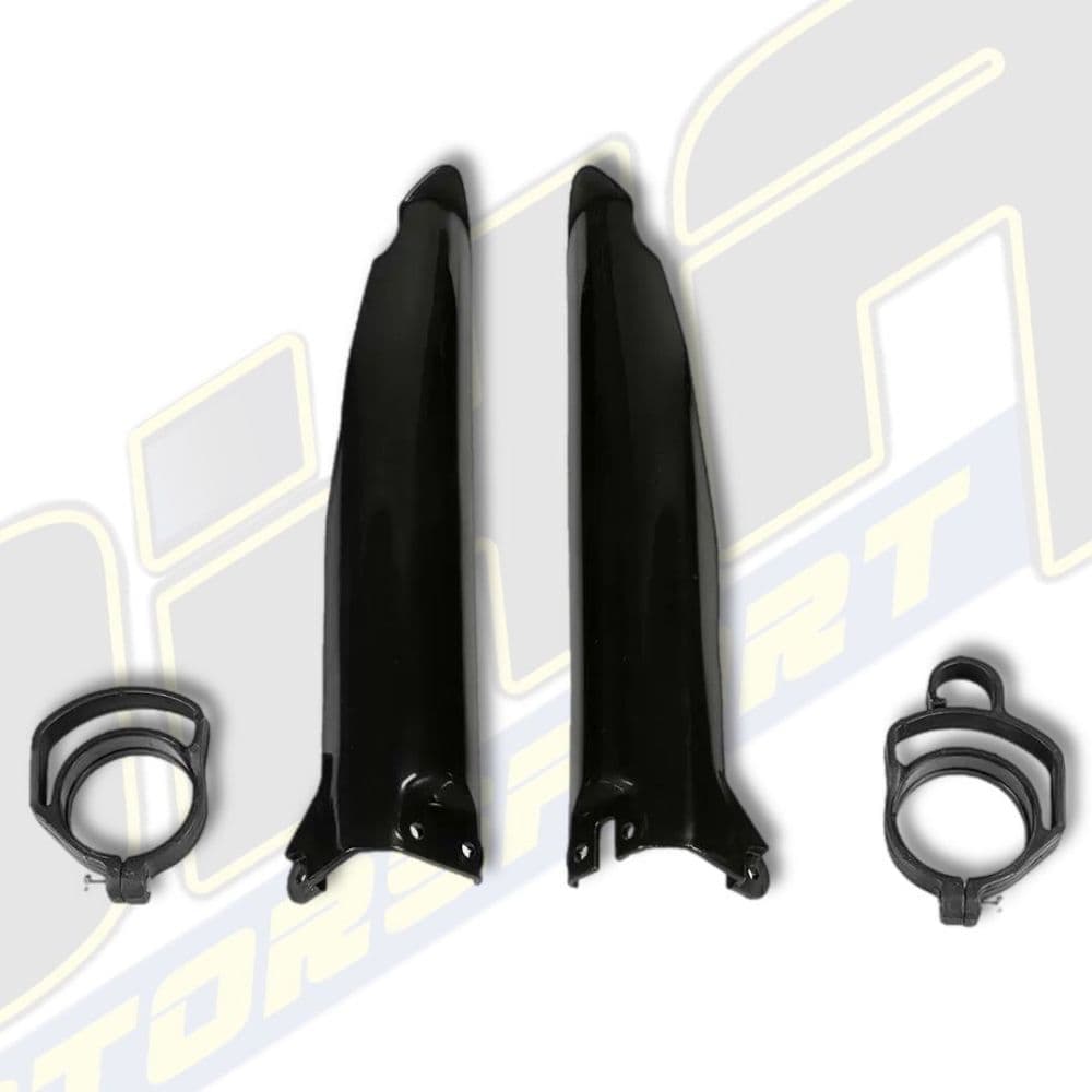 UFO Fork Guards - Kawasaki KX500 1994 1995 - BLACK