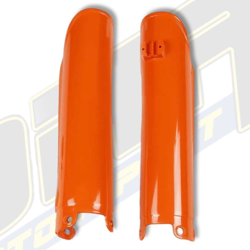 UFO Fork Guards - KTM EXC 125 250 2001-2007 - ORANGE