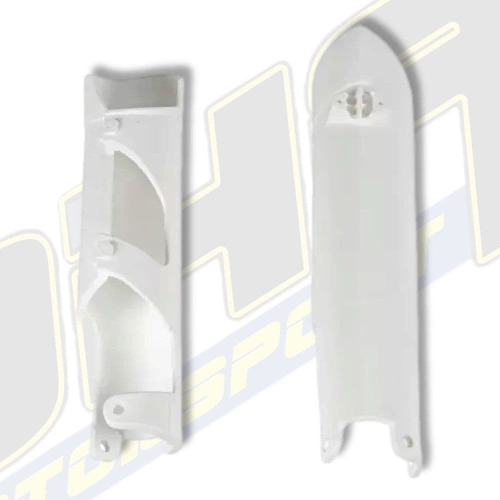 UFO Fork Guards - KTM SX SX-F 125 250 350 450 2007-2014 - WHITE