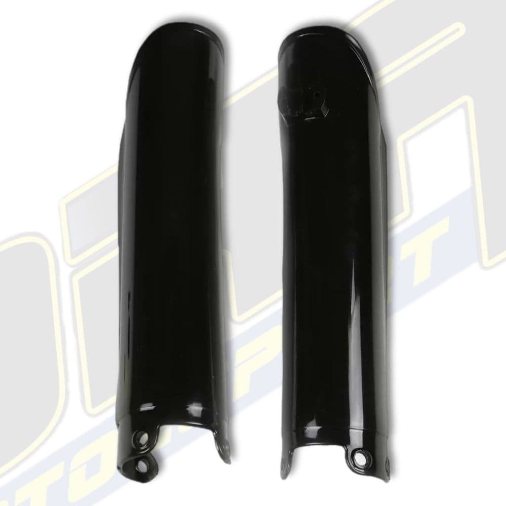 UFO Fork Guards - KTM SX125 SX250 2001-2006 - BLACK