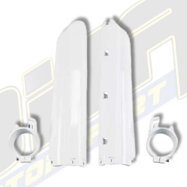 UFO Fork Guards - Yamaha YZ125 YZ250 1991-1995 - White