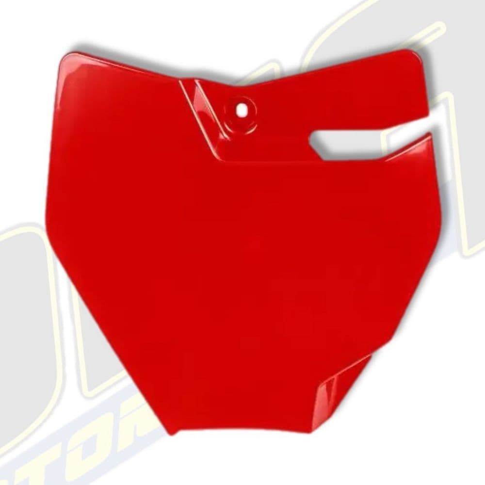 UFO Front Number Plate for Gas Gas MC65 2021-2023 - RED