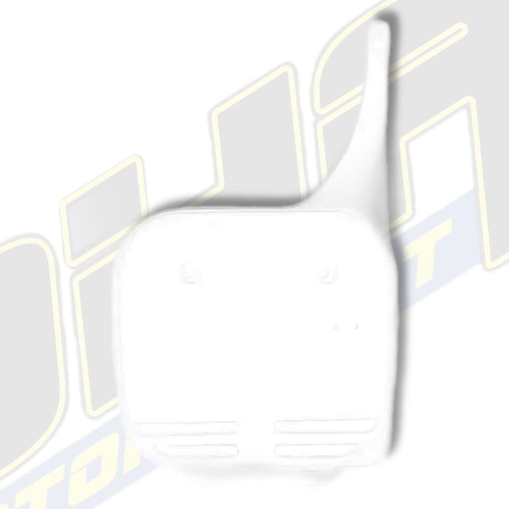 UFO Front Number Plate for Kawasaki KX60 1984-2004 - WHITE