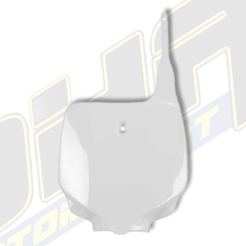UFO Front Number Plate for Kawasaki KX85 1998-2013 - WHITE