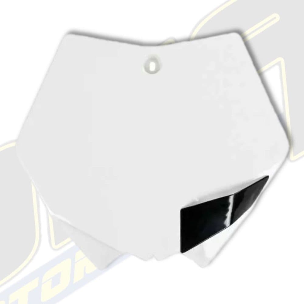 UFO Front Number Plate for KTM SX / SX-F 2007-2012  - WHITE