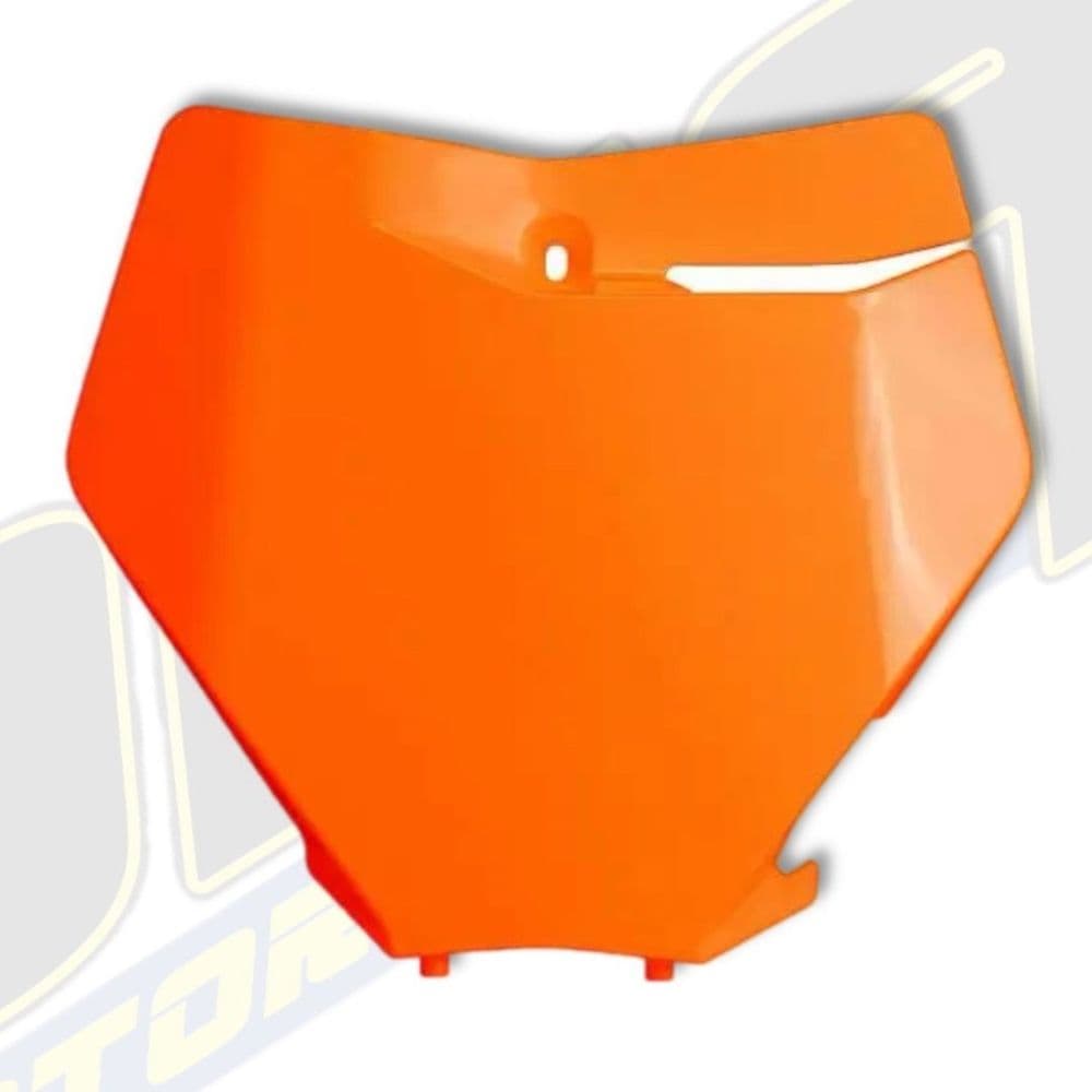 UFO Front Number Plate for KTM SX / SX-F 2019-2022 - ORANGE