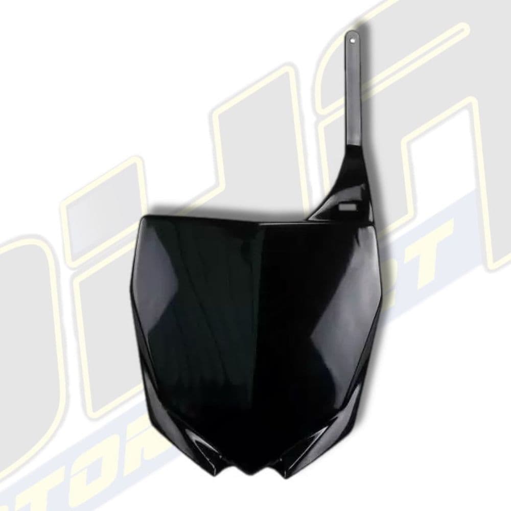 UFO Front Number Plate for Yamaha YZ250F 2010-2018 - BLACK